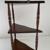 Small corner wall shelf