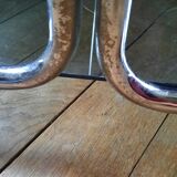 Vintage chrome metal wheel service