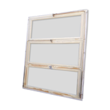 Wooden canopy 3 windows with bellows and abbatant