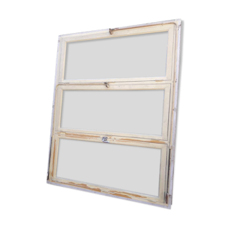 Wooden canopy 3 windows with bellows and abbatant