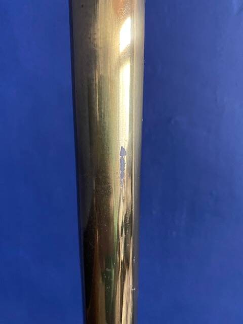 Vintage brass floor lamp