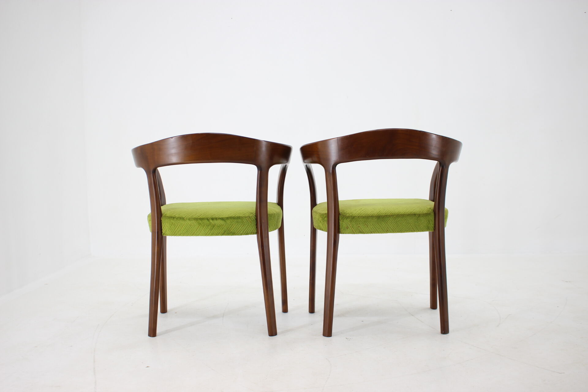 1960s Pair of Organic Armchairs