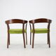 1960s Pair of Organic Armchairs