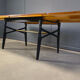 Table à manger extensible italienne des années 1950.