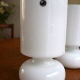 Vintage opaline lamp IKEA from the 1980s.