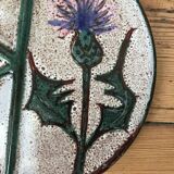 Set of 6 flat plates “Étienne Daniel” Vallauris