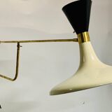 Lampada da parete vintage, anni '60