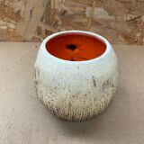 Ancien pot bruno dose poterie du breuil forme champignon