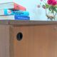 Petite enfilade moderniste teck & métal