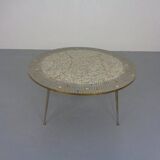Large ceramic mosaic coffee table by Berthold Müller, Germany, 1950s.