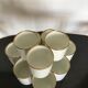 11 cups Gallia porcelain goldware