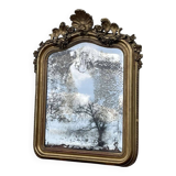 Louis XV mirror, early 19th century, restored.