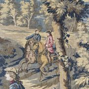 Tapisserie Murale , Scène De Chasse à Courre , XXe Siècle