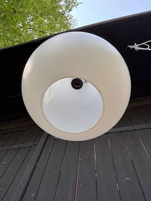 pair of satellite suspensions by Wohlert for Louis Poulsen - Denmark 1960