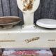 large grocer's scale Old Duchesne Vintage 1950