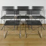 Suite of 5 Nuova X Line Omli Chairs for Magis, by Niels Joergen Haugesen – 1980
