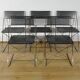 Suite de 5 Chaises Nuova X Line Omli pour Magis, par Niels Joergen Haugesen – 1980