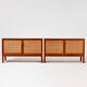 2x mid-century teak sideboards alf svensson