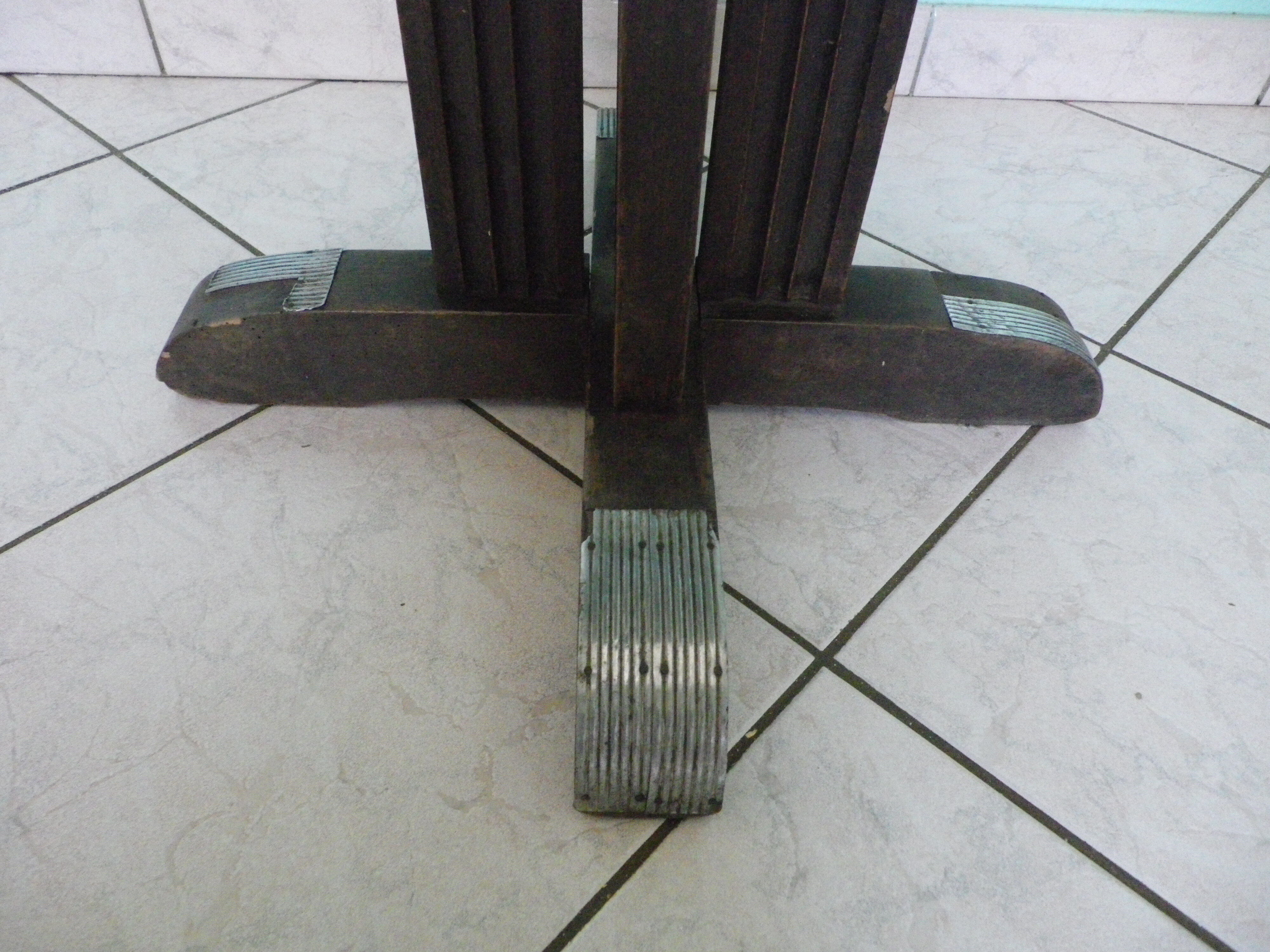 1950s bistro wooden table