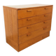Vintage pine chest of drawers from the 1970s.