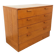 Vintage pine chest of drawers from the 1970s.