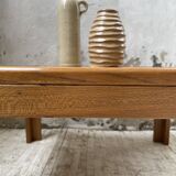 Solid elm coffee table Maison Regain