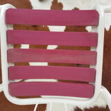 Chaises de jardin anciennes années 50