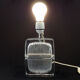 Daum France Mid-Century Crystal Table Lamp-1960s