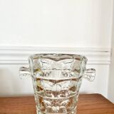 Art Deco Crystal Ice Bucket