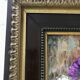 Huile sur toile Bourganel 1978 bouquet de fleurs