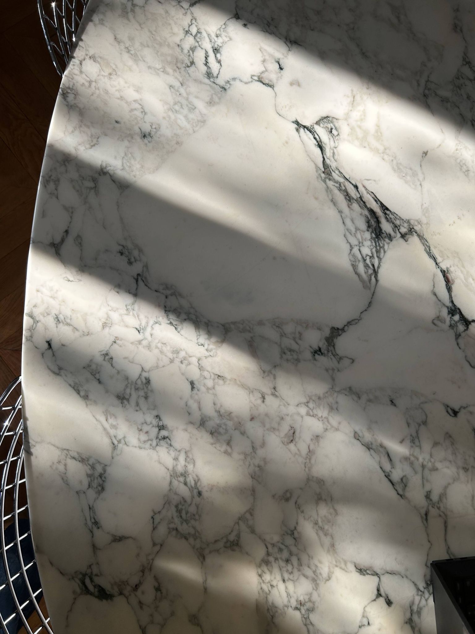 Florence Knoll Oval Table - Formerly from the Bank of France
