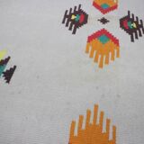 1960s Large Midcentury Wool Kilim Rug