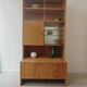 Tall two-body cupboard by Drevotex Zamberk 1977