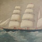 Marine, oil on canvas