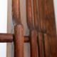 Vintage wooden room divider - 1960s