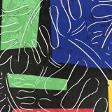 Elie Dayan, Untitled (Vegetal Pattern 1). Mixed media on paper.