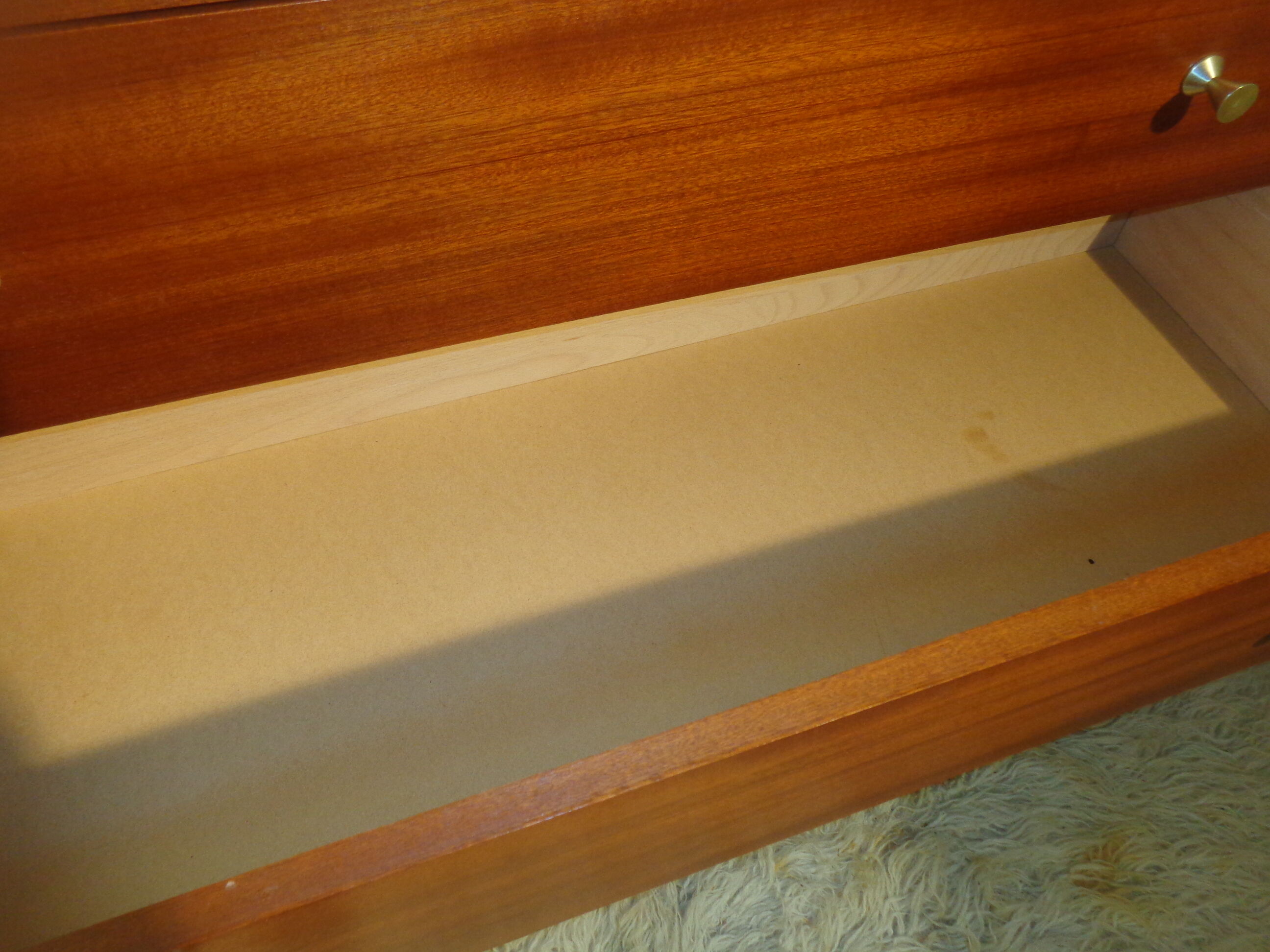 Chest of drawer vintage 60s teak