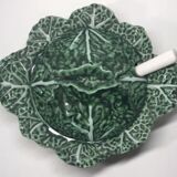 Soup tureen in slip in the shape of cabbage Portugal