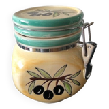 Pot à olives en céramique