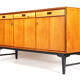 Retro vintage line in Danish teak 60s 70s modern Scandinavian