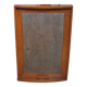 Large wooden tray on folding stand