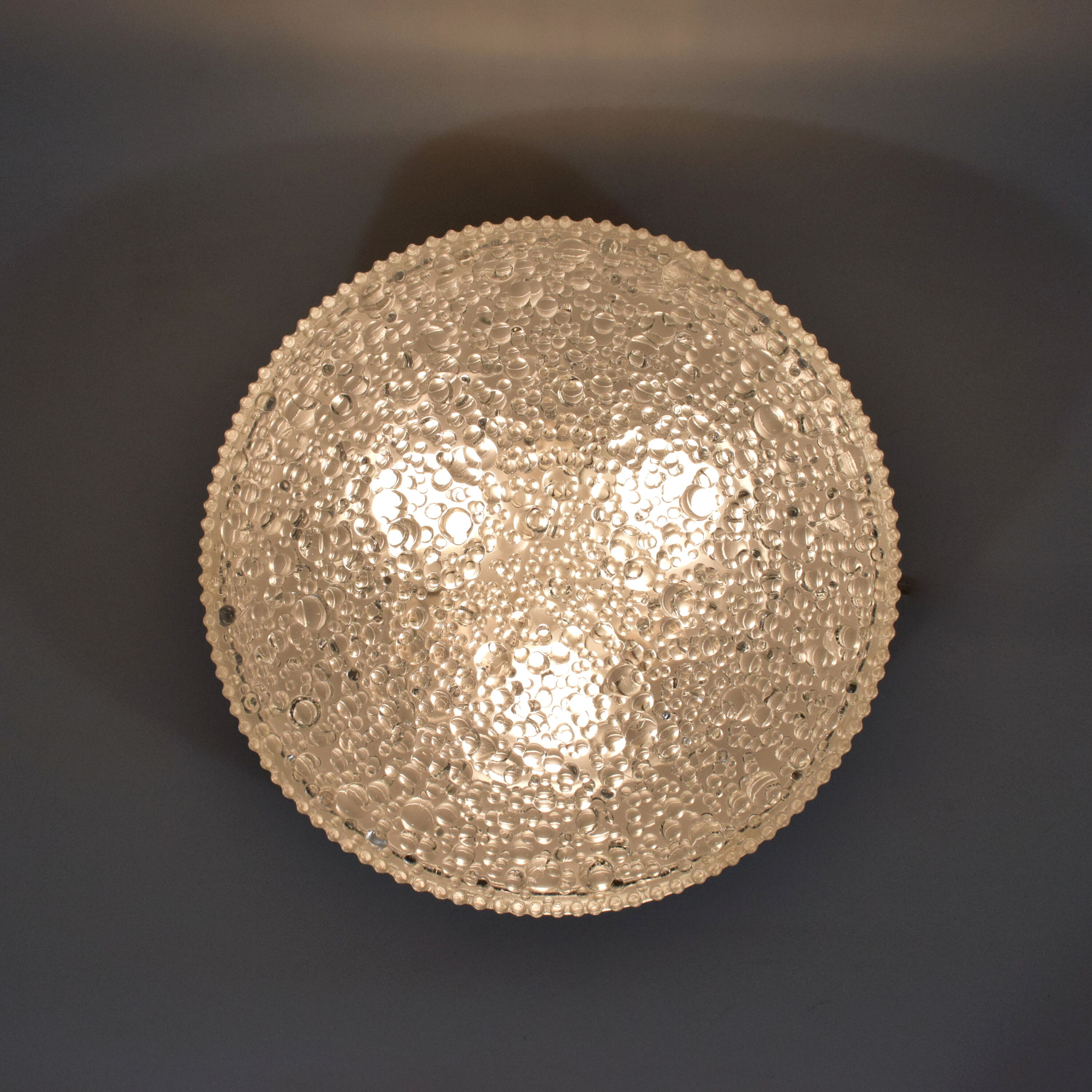 Bubble glass applique or ceiling light by Staff 1960,70, IF Design Awards in 1964