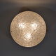 Plafonnier en verre à bulles par Staff 1960-70 prix IF Design Awards en 1964