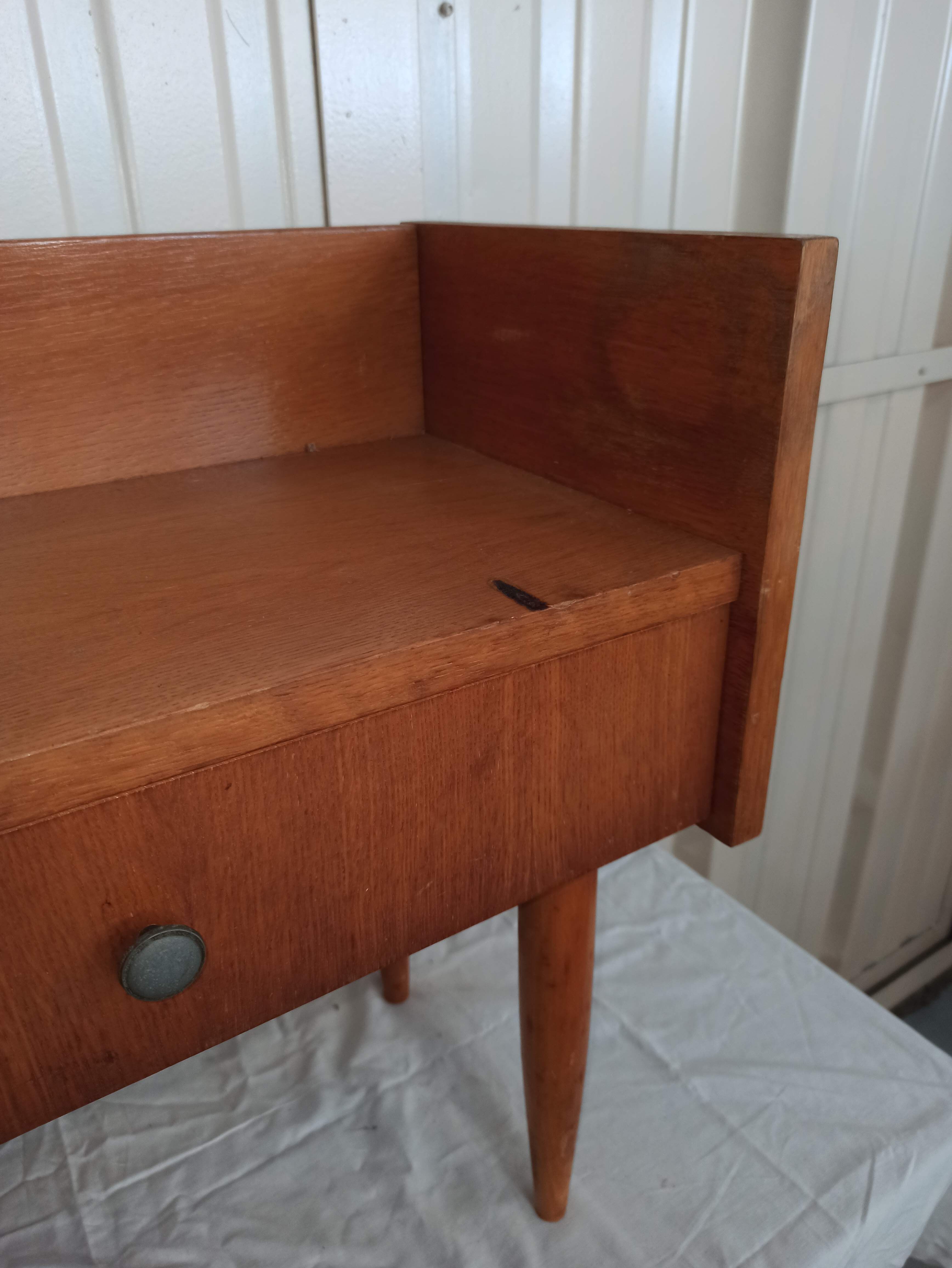 Bedside table, Scandinavian style 50s