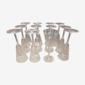 Baccarat champagne flutes n 100-192