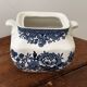 Sugar bowl in English porcelain Enoch Wedgwood Asiatic Pheasants