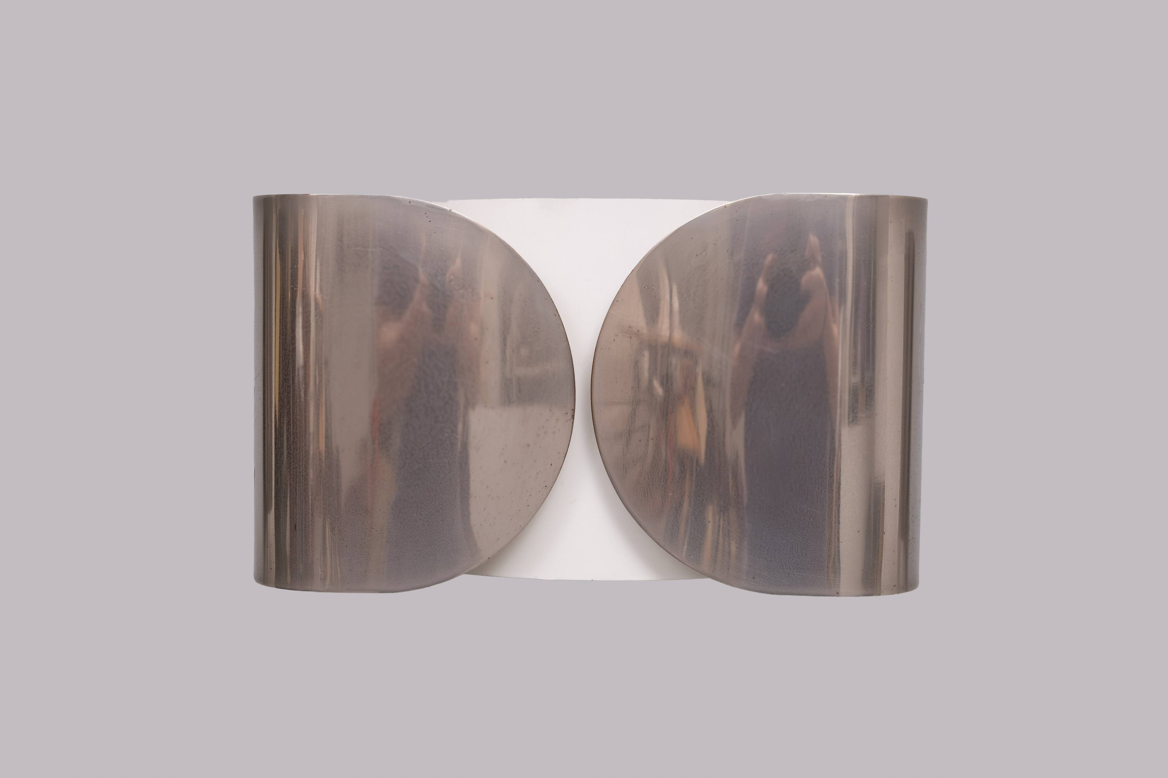 Afra and Tobia Scarpa “Foglio” wall light, 1970s Italy