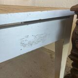 Grande Table de Ferme avec Tiroir