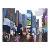 Painting work Square time
