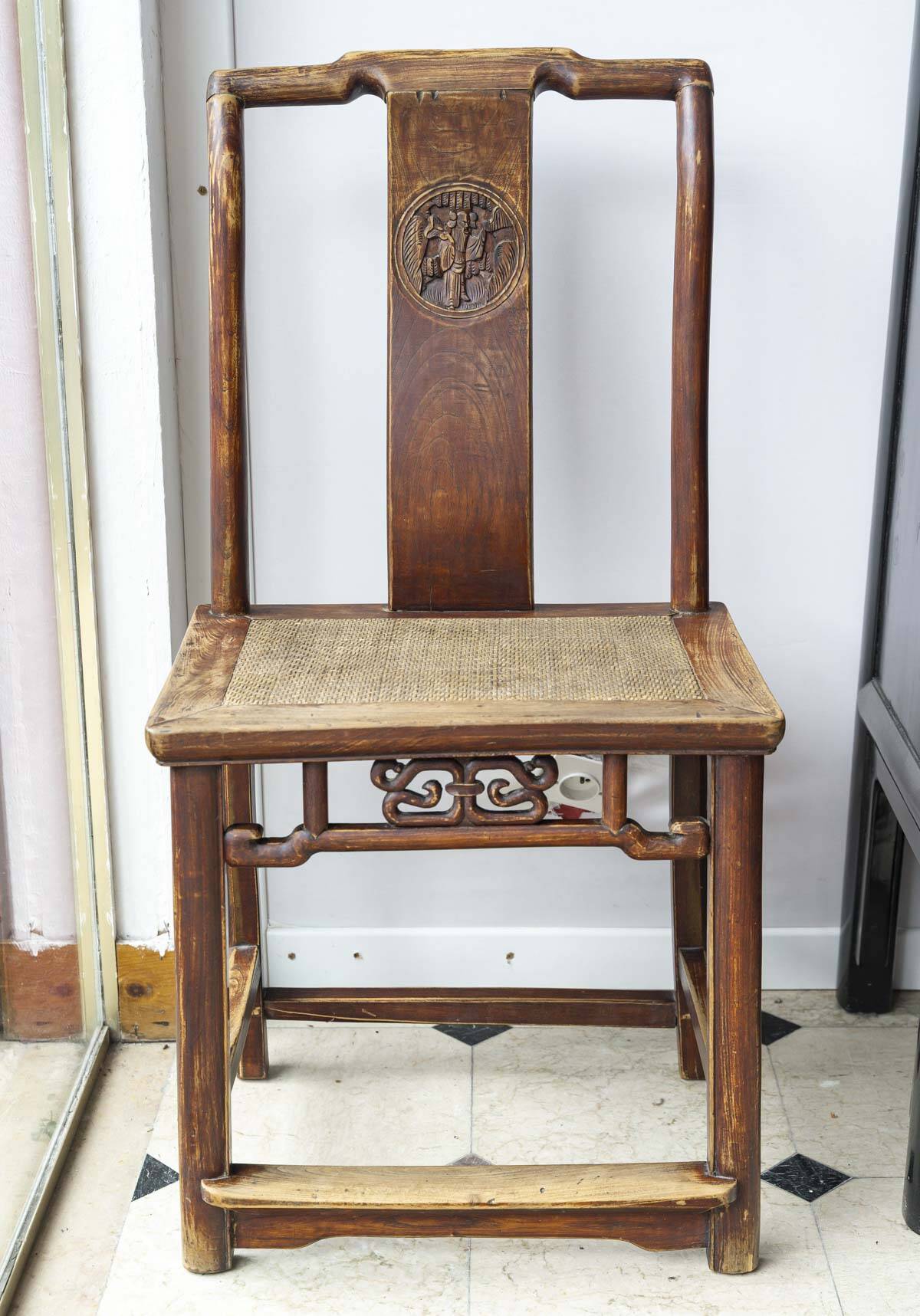 Antique Chinese Linhai chair